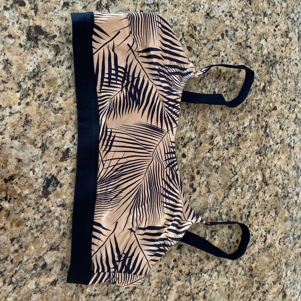 NWOT: Lively - The All You Bralette (Navy Palm)